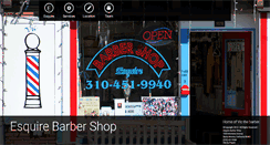 Desktop Screenshot of esquirebarbershop.net